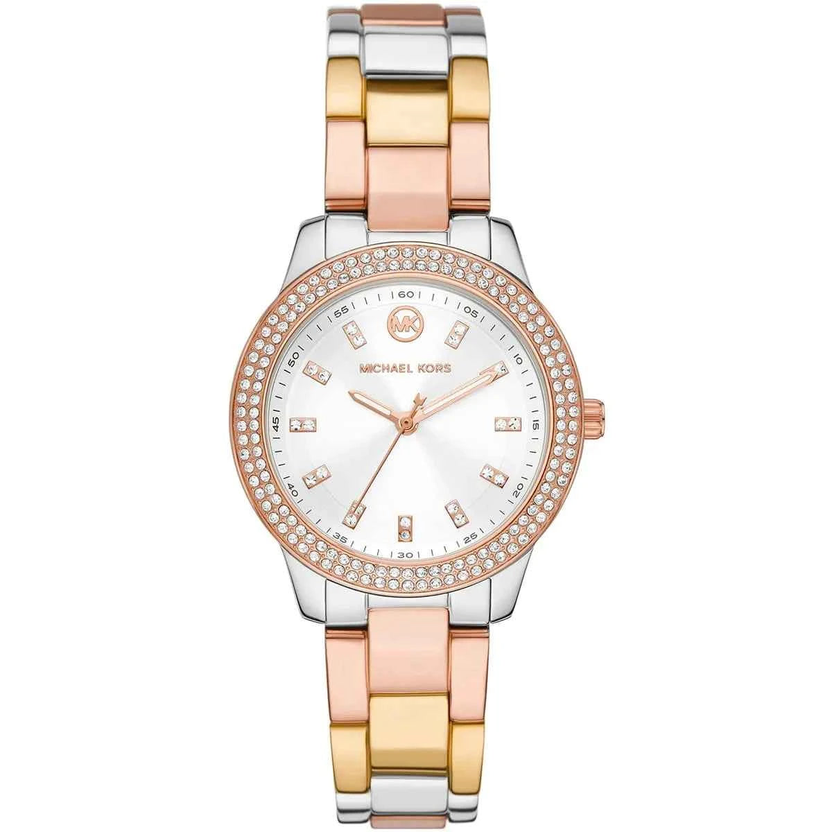 Michael Kors Tibby MK4576 Women's Silver Dial Multicolored Stainless Steel Watch