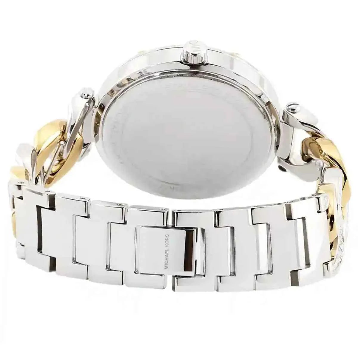 Michael Kors Catelyn MK4633 Women's Silver Dial Two-Tone Stainless Steel Watch