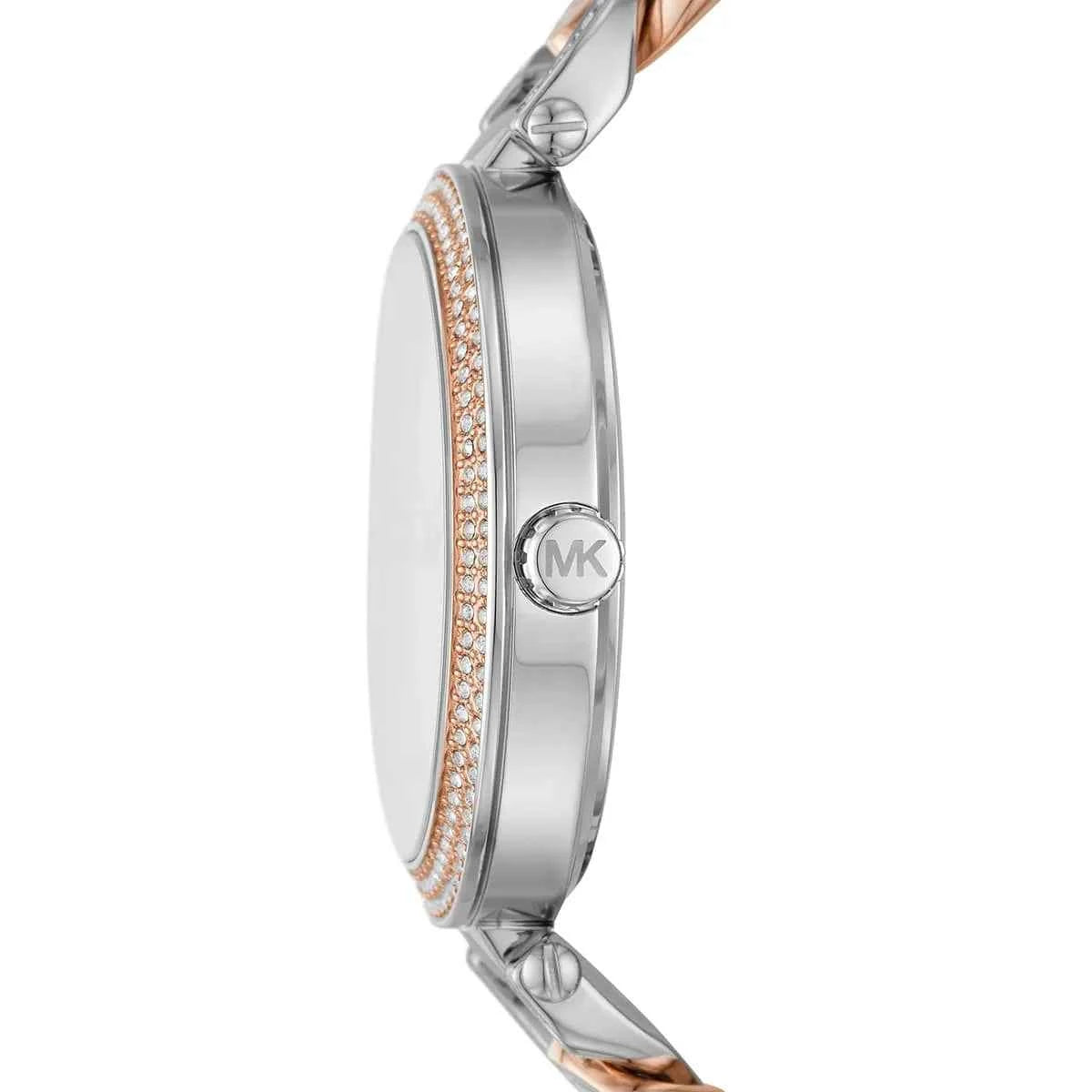 Michael Kors Catelyn MK4634 Women's Silver Dial Two-Tone Stainless Steel Watch