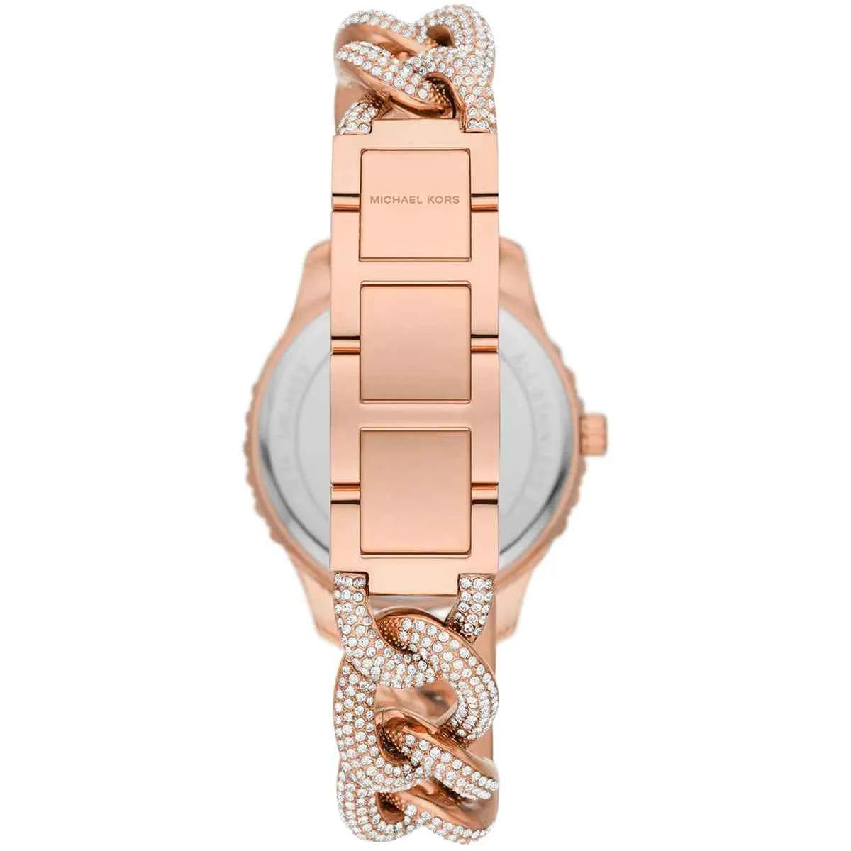 Back case of Michael Kors MK4654 quartz women's wristwatch