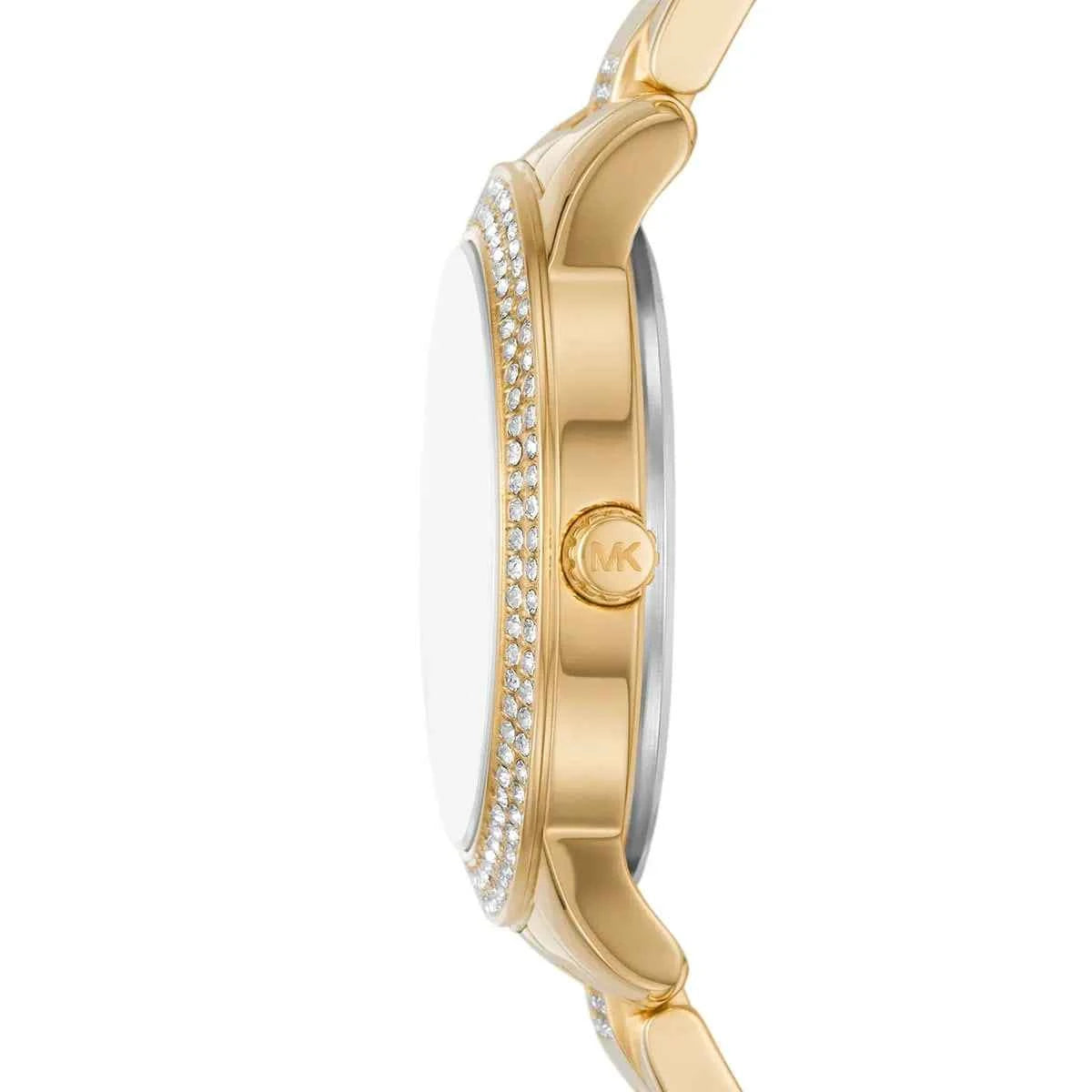 Michael Kors Tibby MK4684 Women's Black Dial Gold Stainless Steel Watch