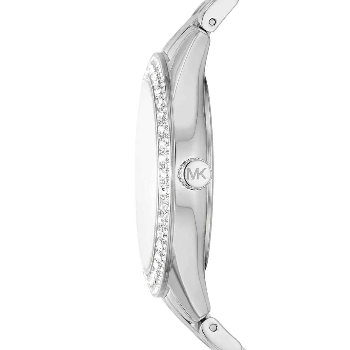 Michael Kors Harlowe MK4708 Women's Silver Dial Stainless Steel Watch