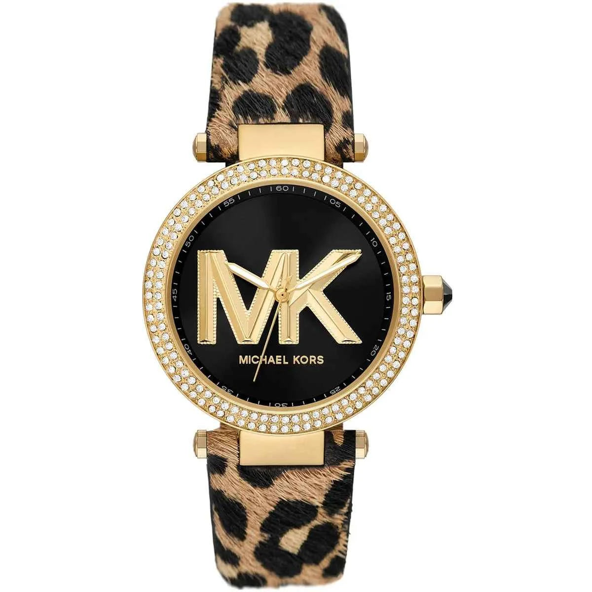 Michael Kors Parker MK4723 Women's Black Dial Multicolored Leather Strap Watch