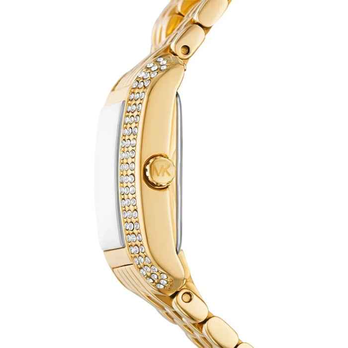 Michael Kors Emery MK4833 Women's Gold Square Analog Watch