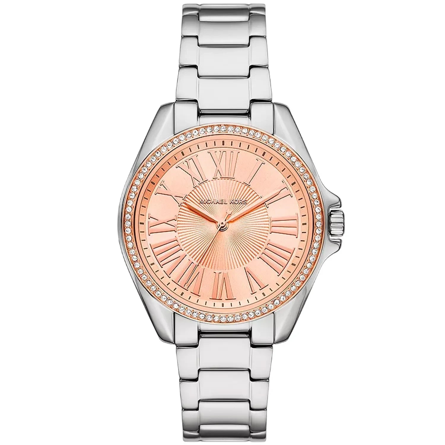 Michael Kors Kaycie MK4854 women's silver stainless steel watch