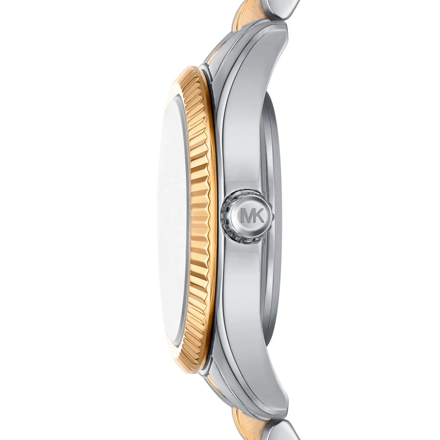 Michael Kors Lexington MK4865 silver and gold stainless steel watch