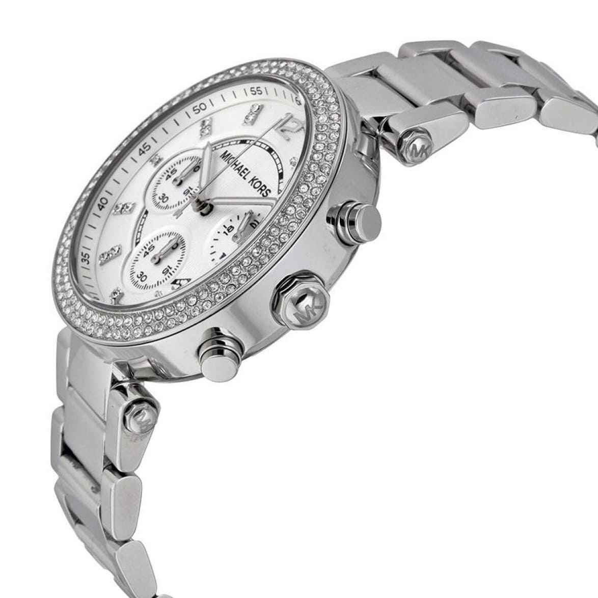 Michael Kors Parker MK5353 Women's Silver Chronograph Watch