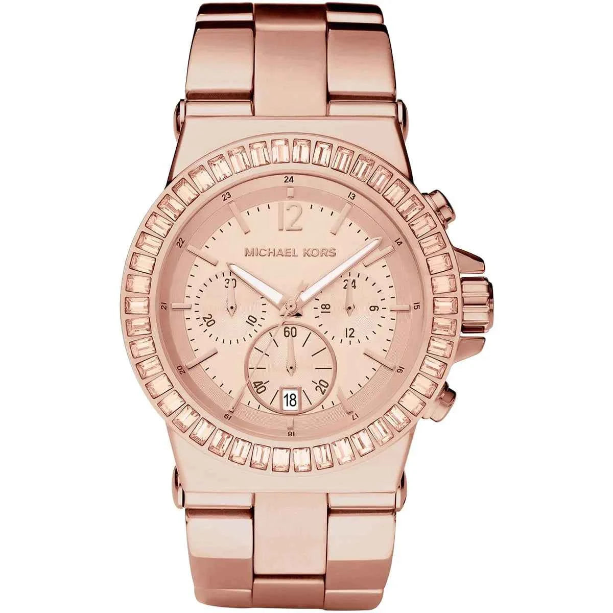 Michael Kors Dylan MK5412 Women's Rose Gold Chronograph Watch