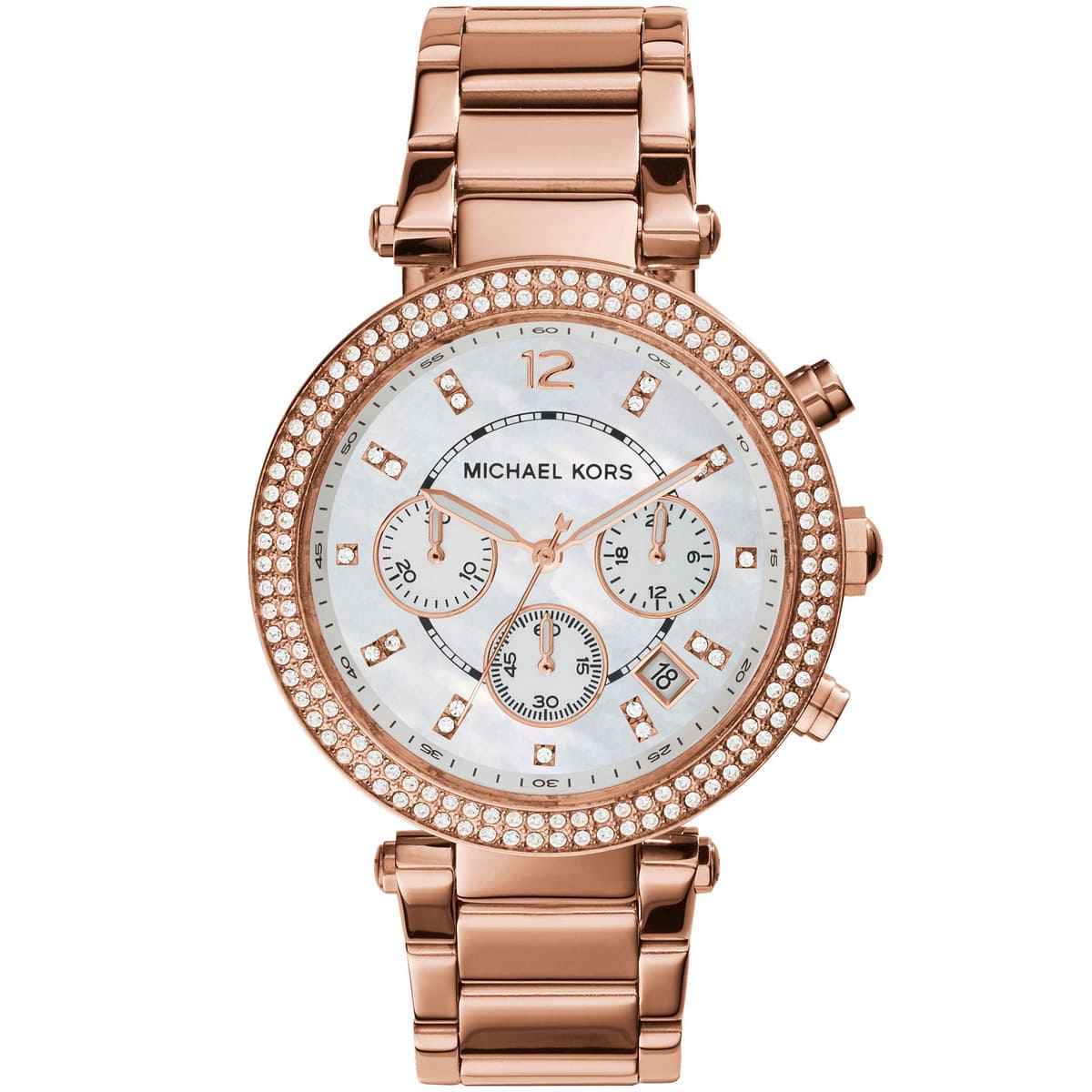 Michael Kors Parker MK5491 Women's Rose Gold Chronograph Watch