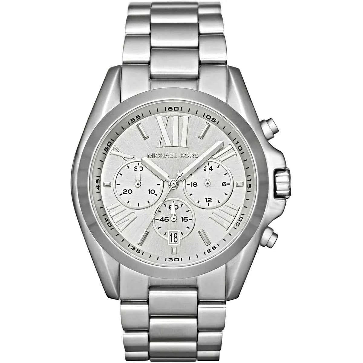 Michael Kors Bradshaw MK5535 Women's Silver Chronograph Watch
