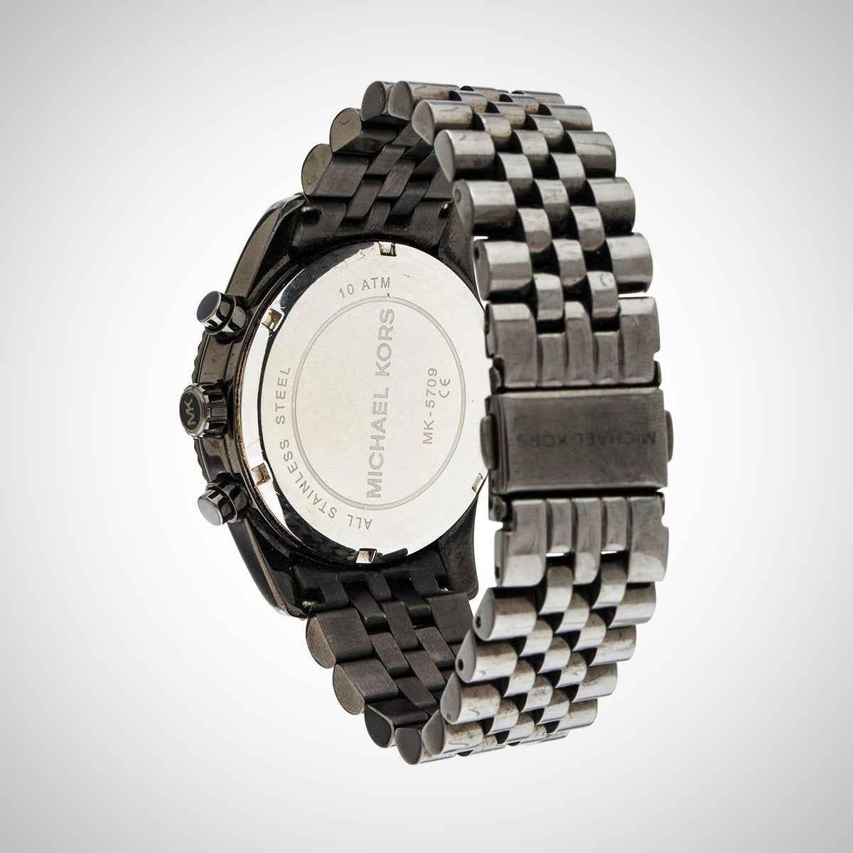 Michael Kors Lexington MK5709 Women's Gray Stainless Steel Chronograph Watch