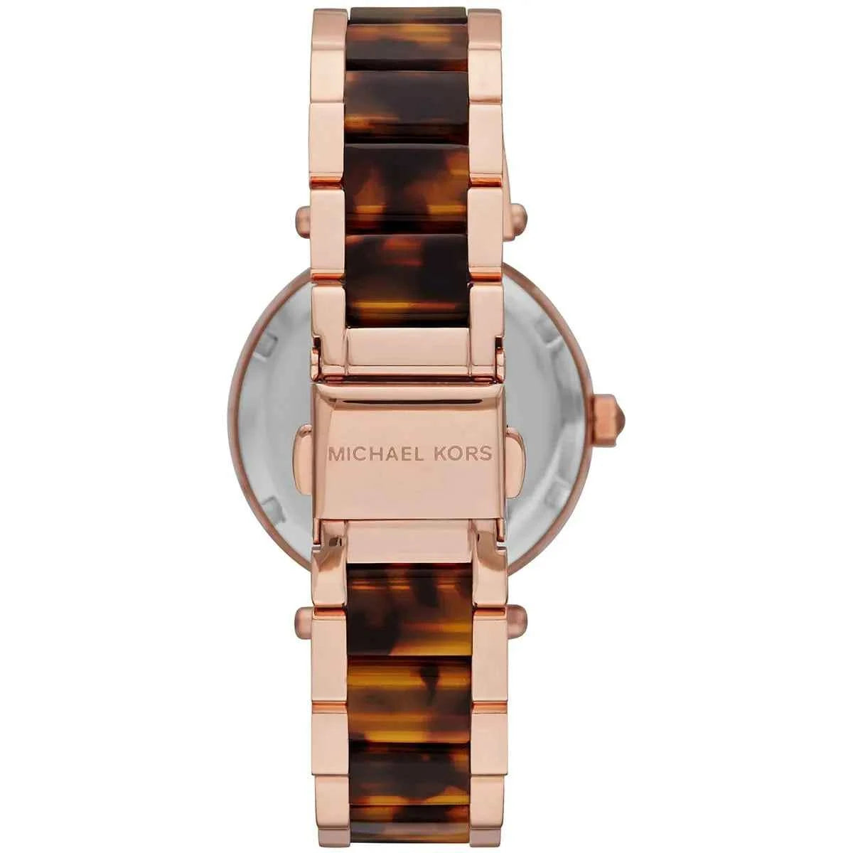 Michael Kors Parker MK5841 Women's Brown & Rose Gold Watch