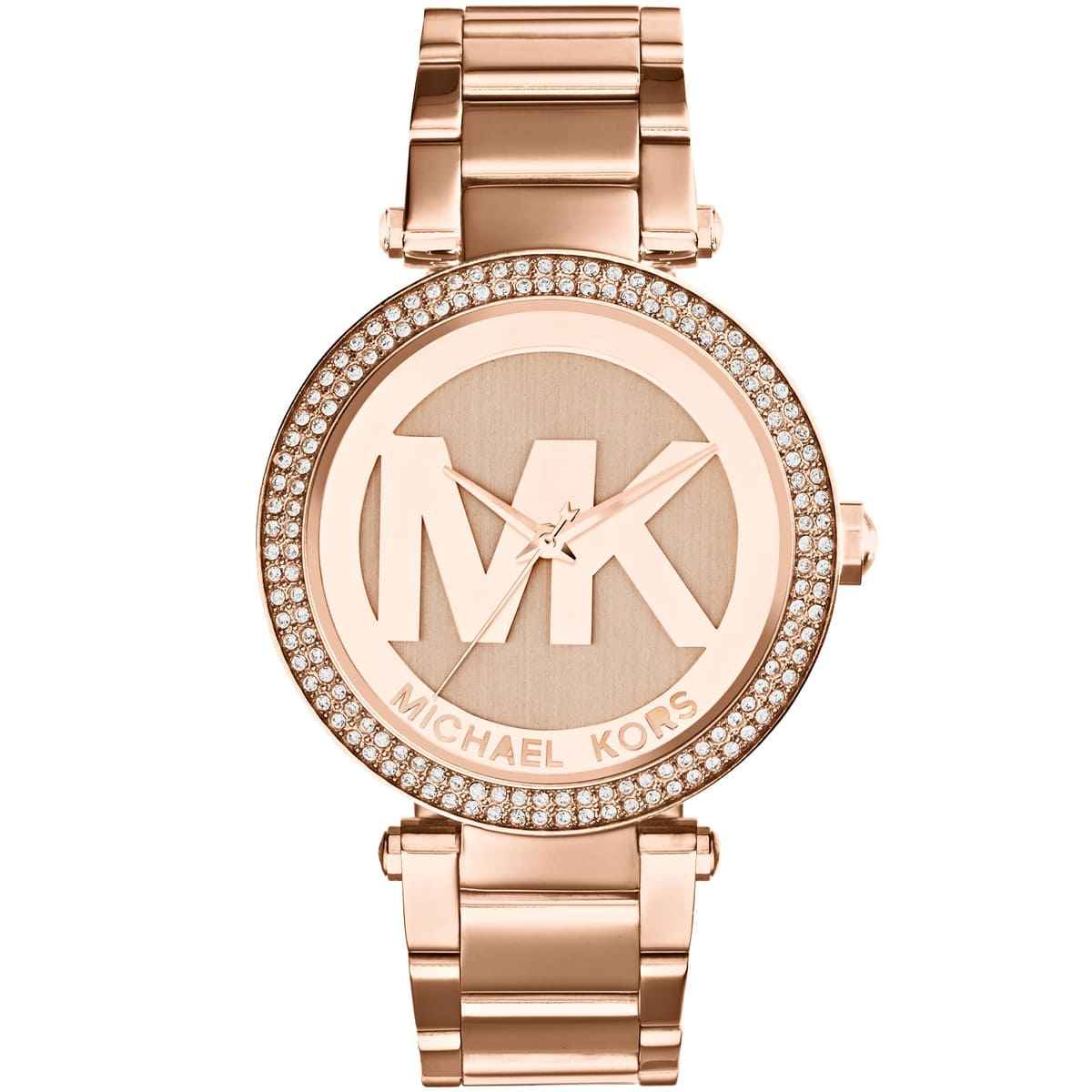Michael Kors Parker MK5865 Women's Rose Gold Stainless Steel Watch