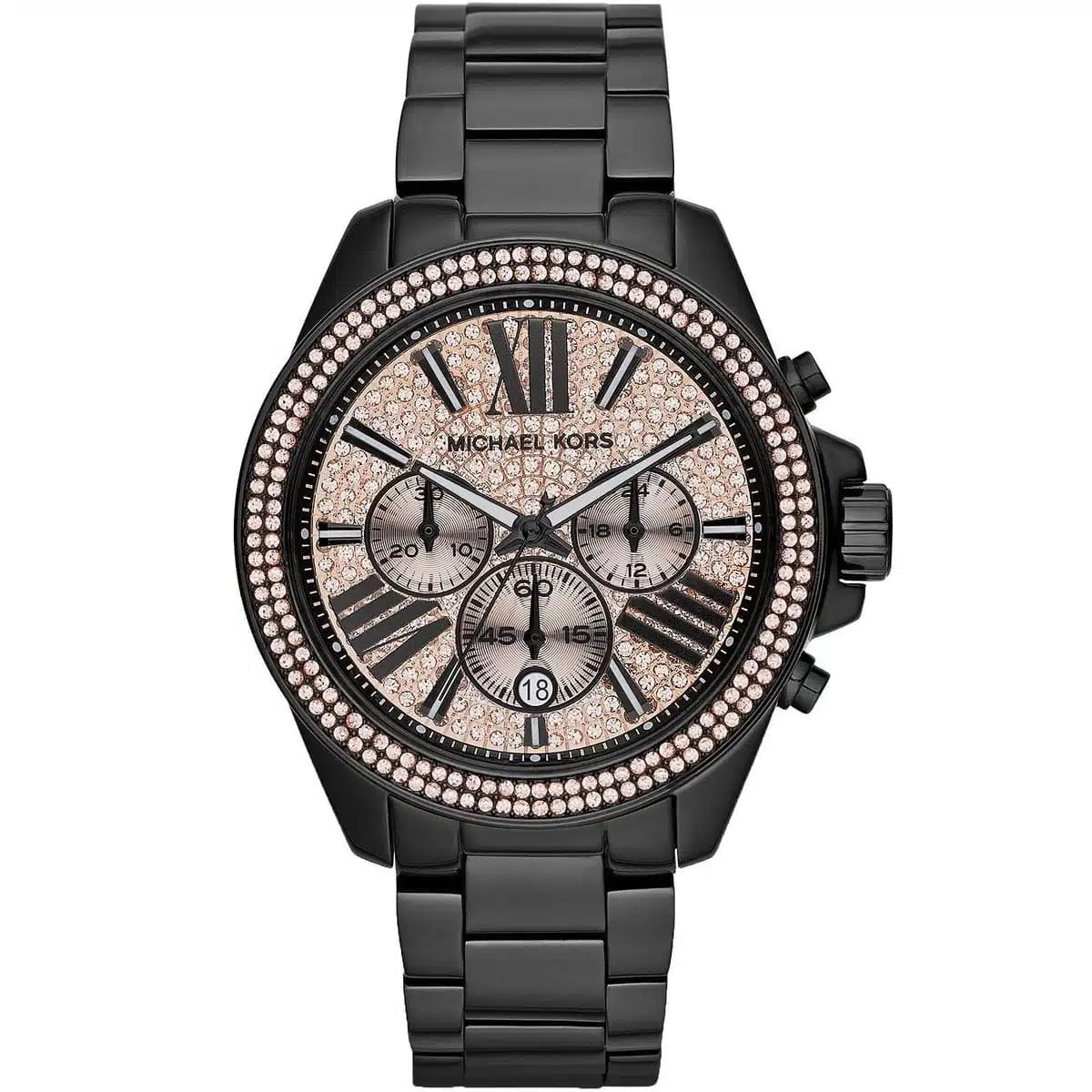 Michael Kors Everest women's black stainless steel watch