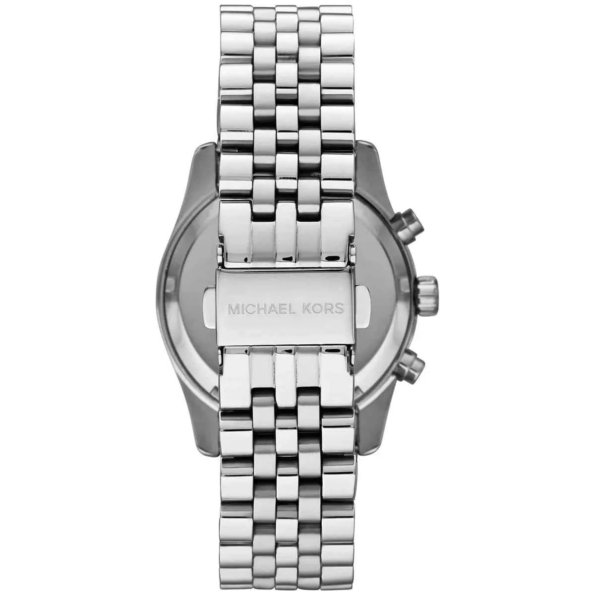 Michael Kors Lexington MK5887 Women's Blue Stainless Steel Chronograph Watch