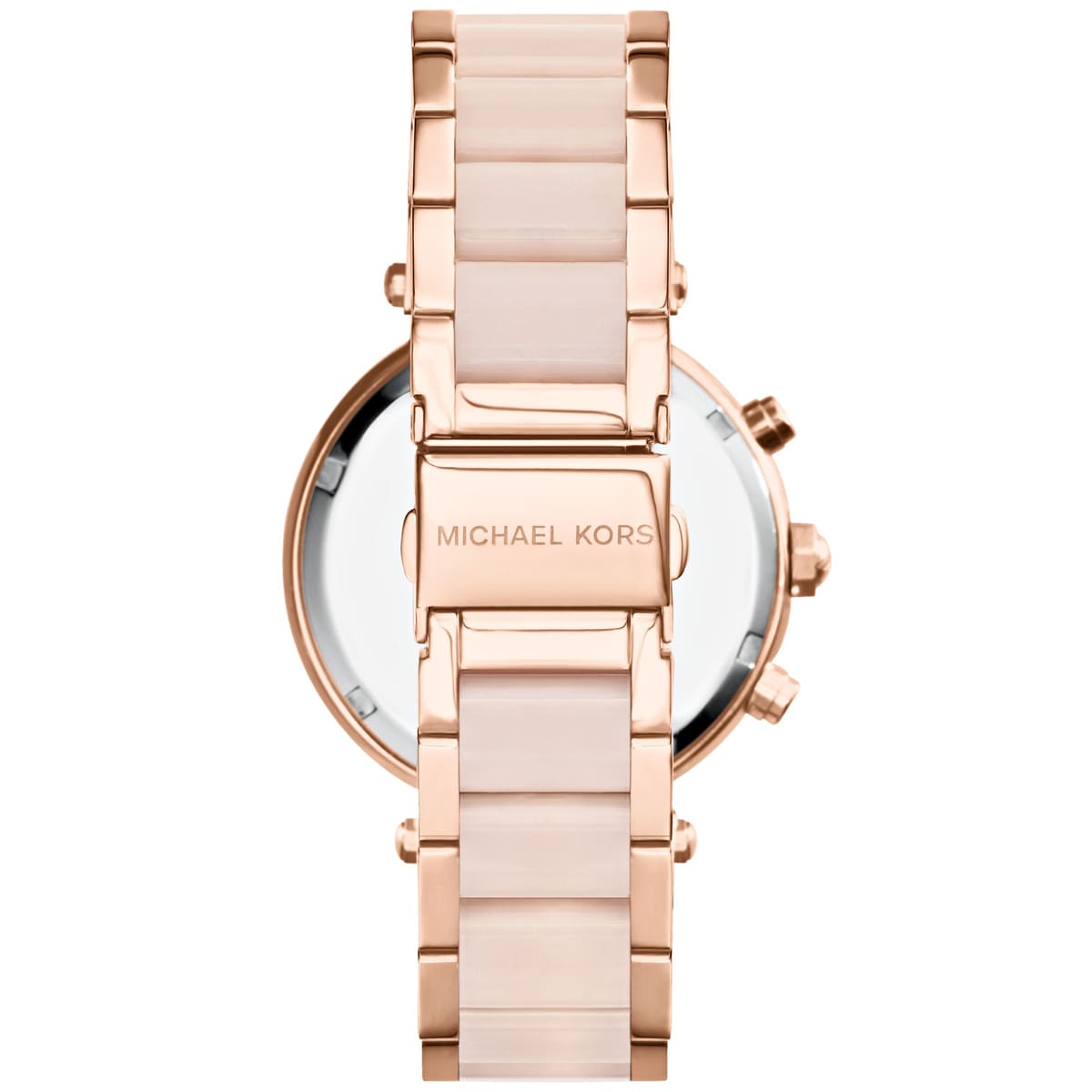 Back case of Michael Kors MK5896 quartz women's wristwatch