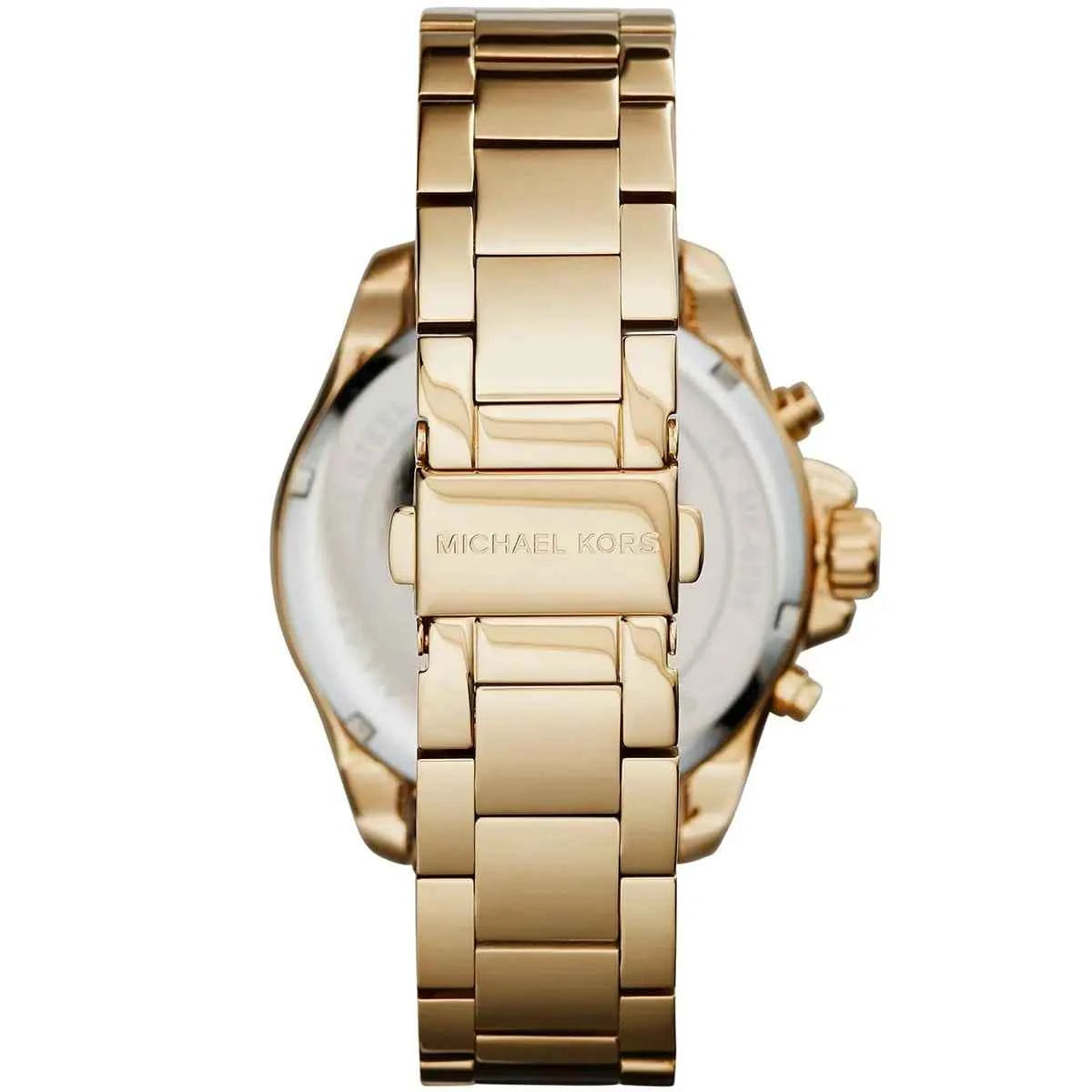 Michael Kors Wren MK6095 Women's Gold Stainless Steel Chronograph Watch