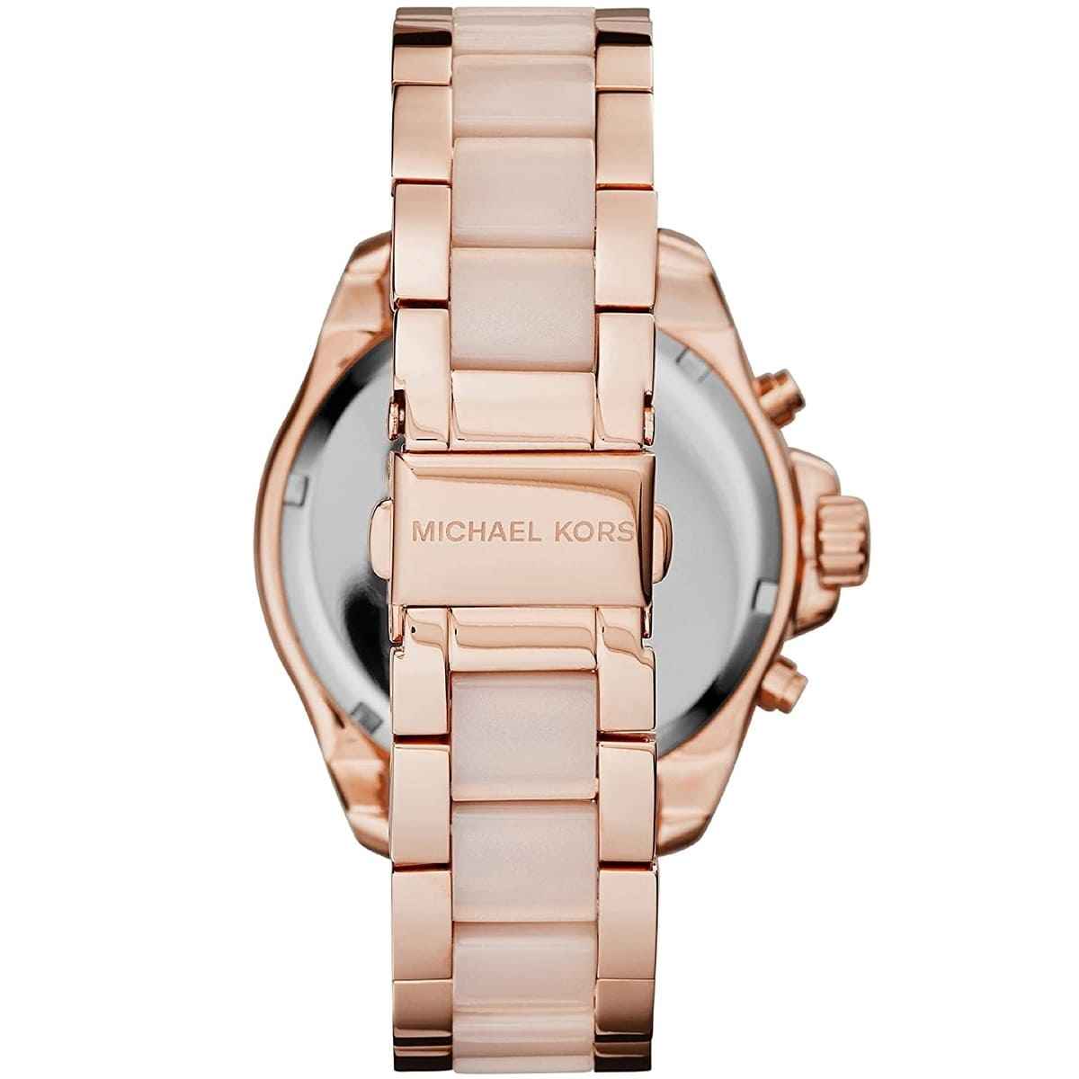 Michael Kors Wren MK6096 Women's Rose Gold Stainless Steel Chronograph Watch
