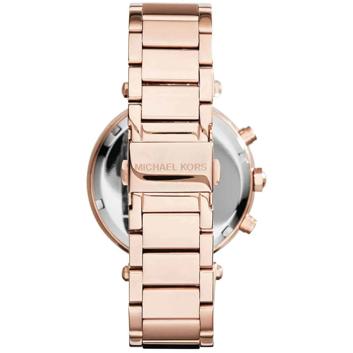 Michael Kors Parker MK6106 Women's Rose Gold Stainless Steel Chronograph Watch