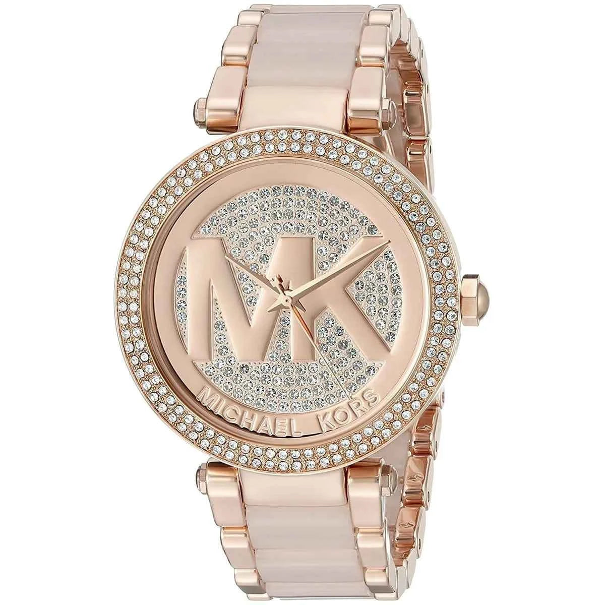 Michael Kors Parker MK6176 Women's Rose Gold Multi Bracelet Watch