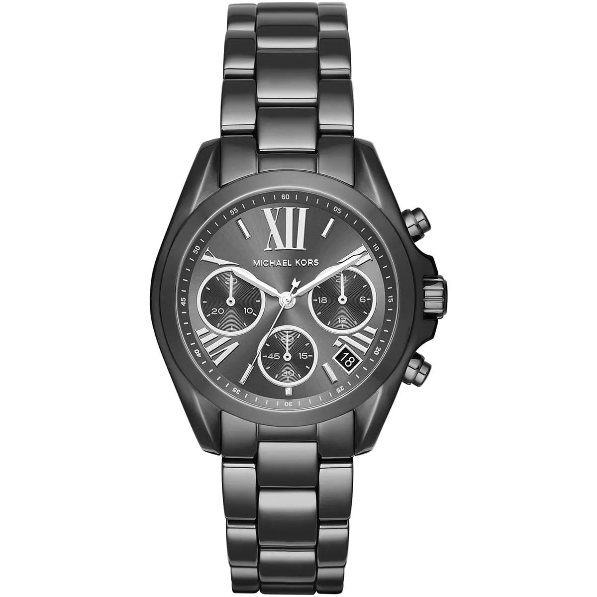 Michael Kors Bradshaw MK6249 women's gray chronograph watch