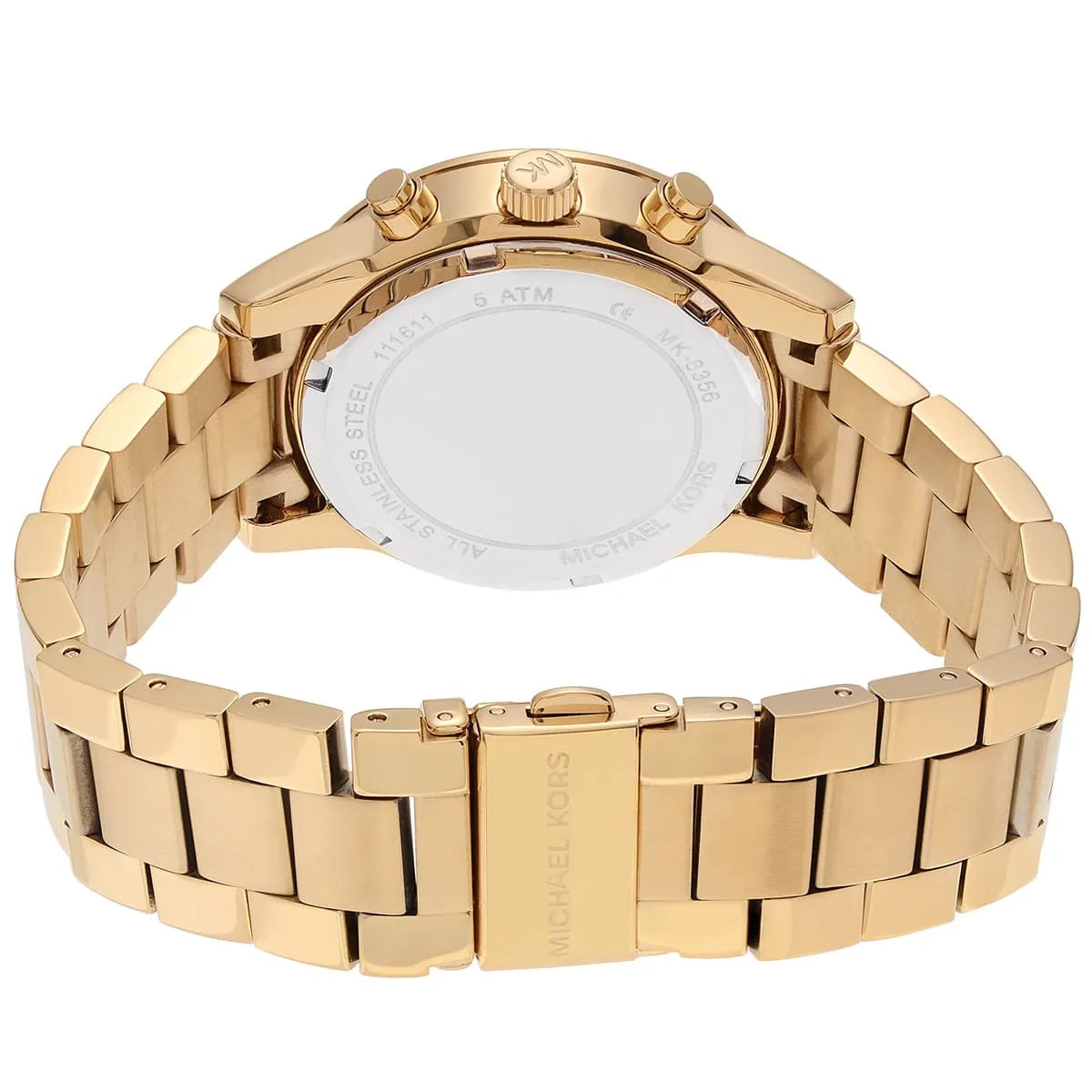 Back case of Michael Kors MK6356 quartz women's wristwatch