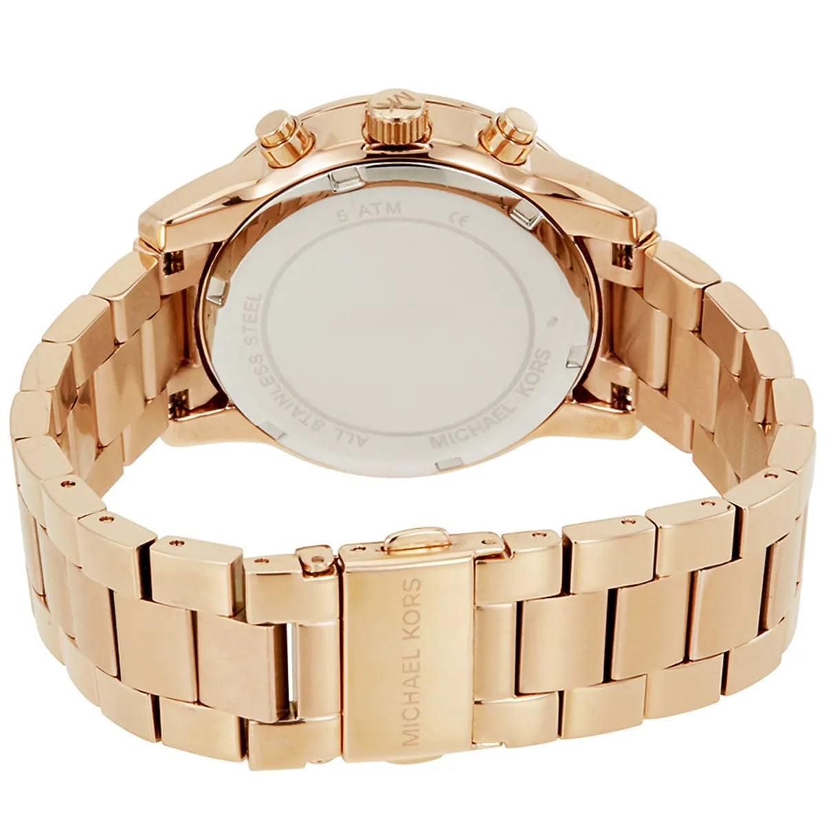 Back case of Michael Kors MK6357 quartz women's wristwatch