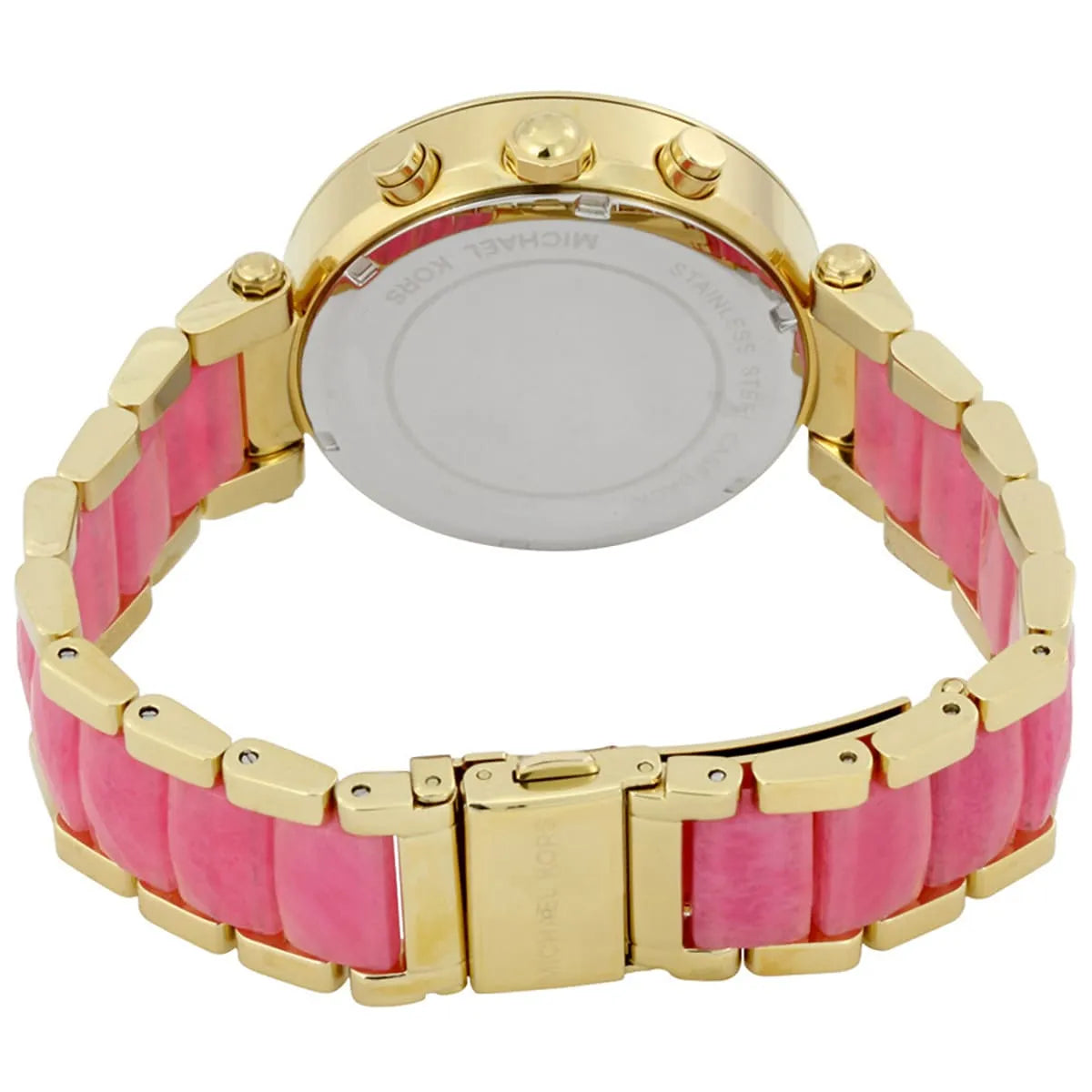 Back case of Michael Kors MK6363 quartz women's wristwatch