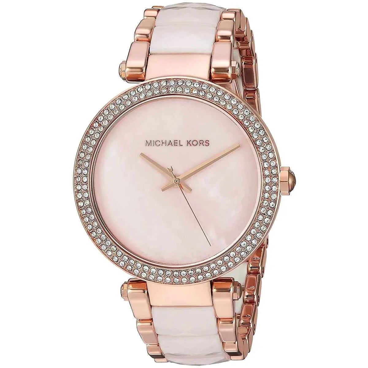 Michael Kors Parker MK6402 Women's Rose Gold Dial Rose Gold Bracelet Watch