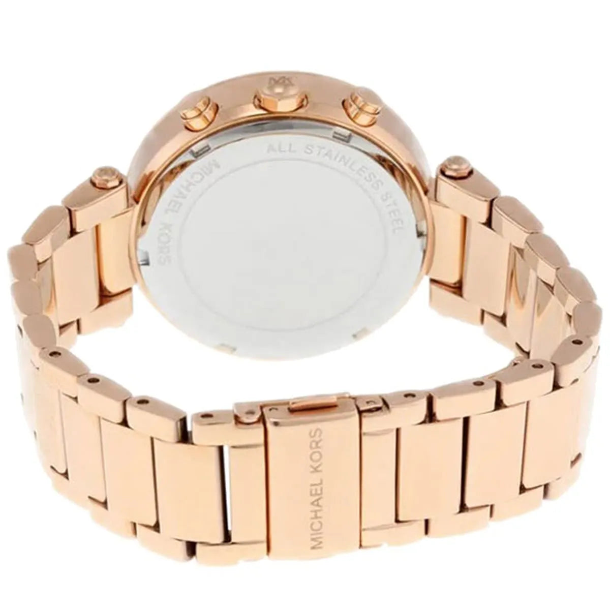 Back case of Michael Kors MK6417 quartz women's wristwatch