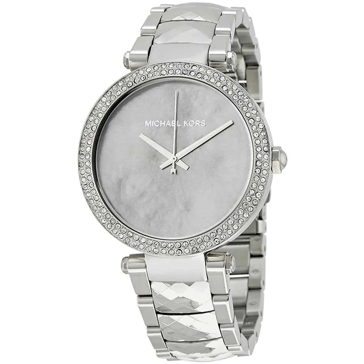 Michael Kors Parker MK6424 Women's Silver Dial Stainless Steel Watch