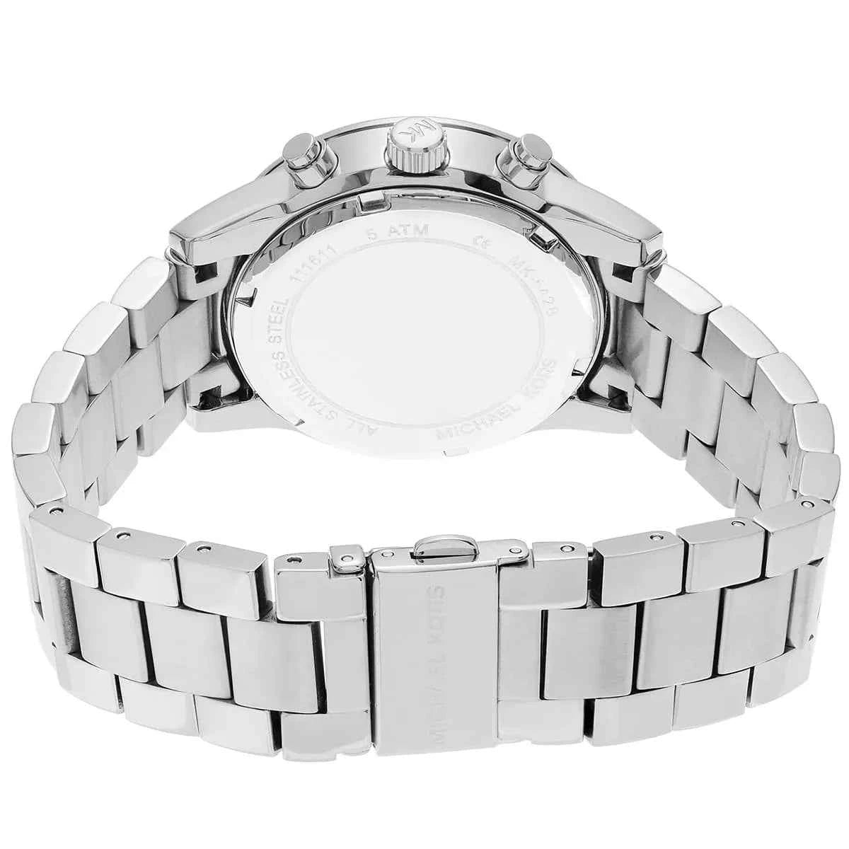 Michael Kors Ritz MK6428 Women's White Dial Silver Chronograph Watch