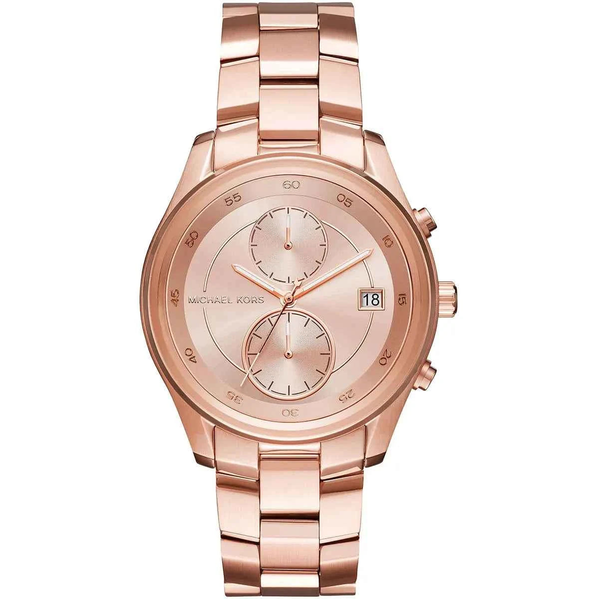 Michael Kors Briar MK6465 Women's Rose Gold Chronograph Watch