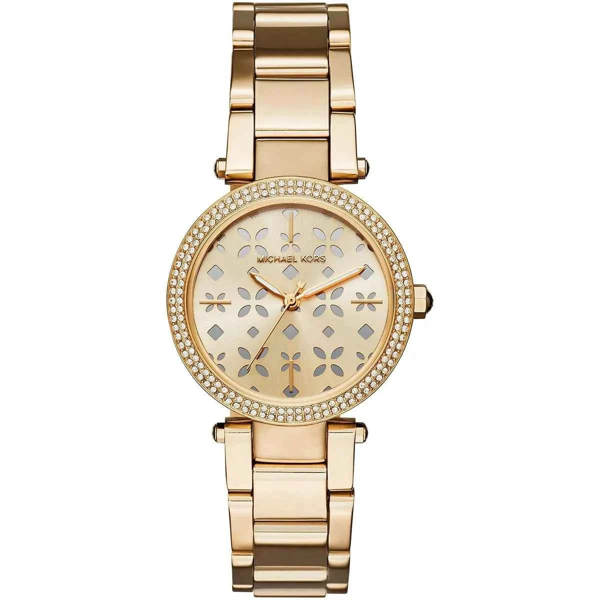 Michael Kors Parker MK6469 Women's Gold Dial Gold Stainless Steel Watch