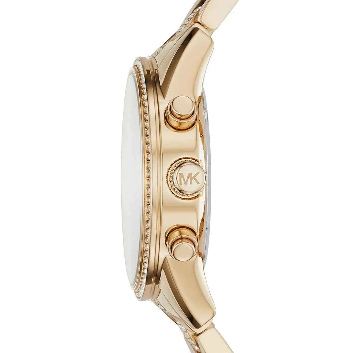 Michael Kors Ritz MK6484 Women's Gold Chronograph Watch