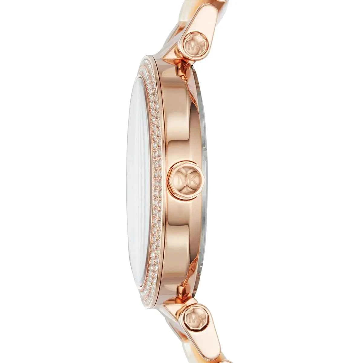 Michael Kors Parker MK6492 Women's Rose Gold & Beige Watch