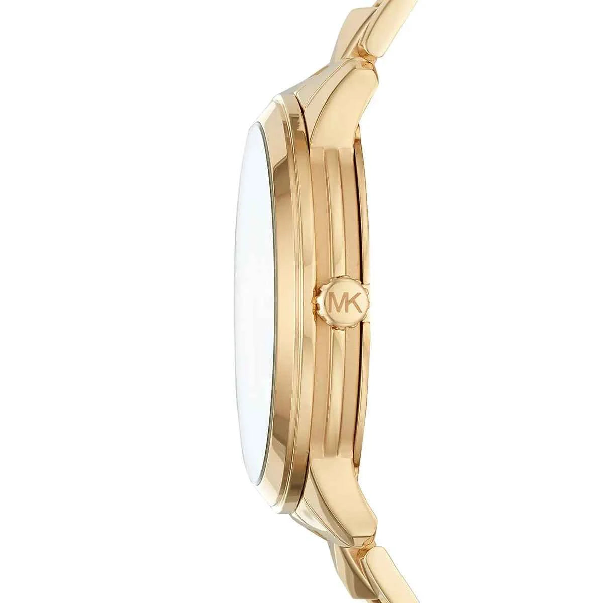 Michael Kors Runway MK6714 Women's Gold & Silver Dial Gold Stainless Steel Watch