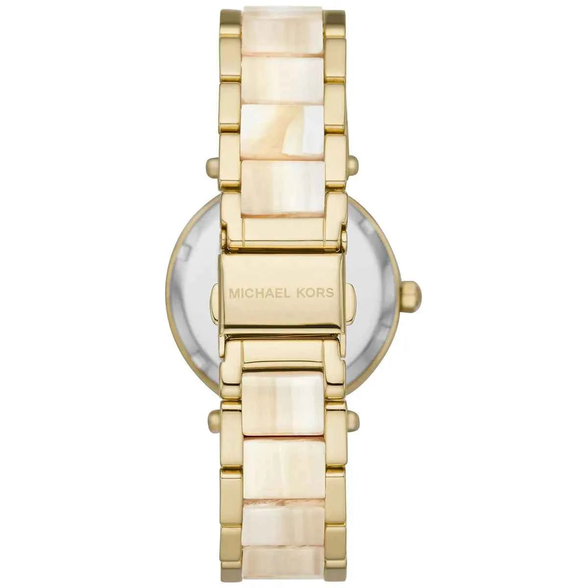 Michael Kors Parker MK6833 Women's Gold Dial Gold & Beige Watch