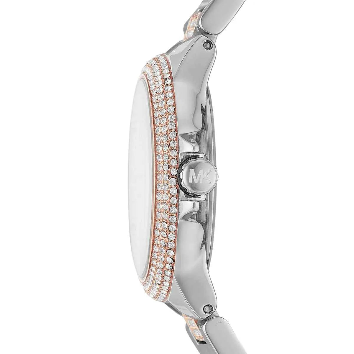 Michael Kors Camille MK6846 Women's Silver Dial Two-Tone Stainless Steel Watch