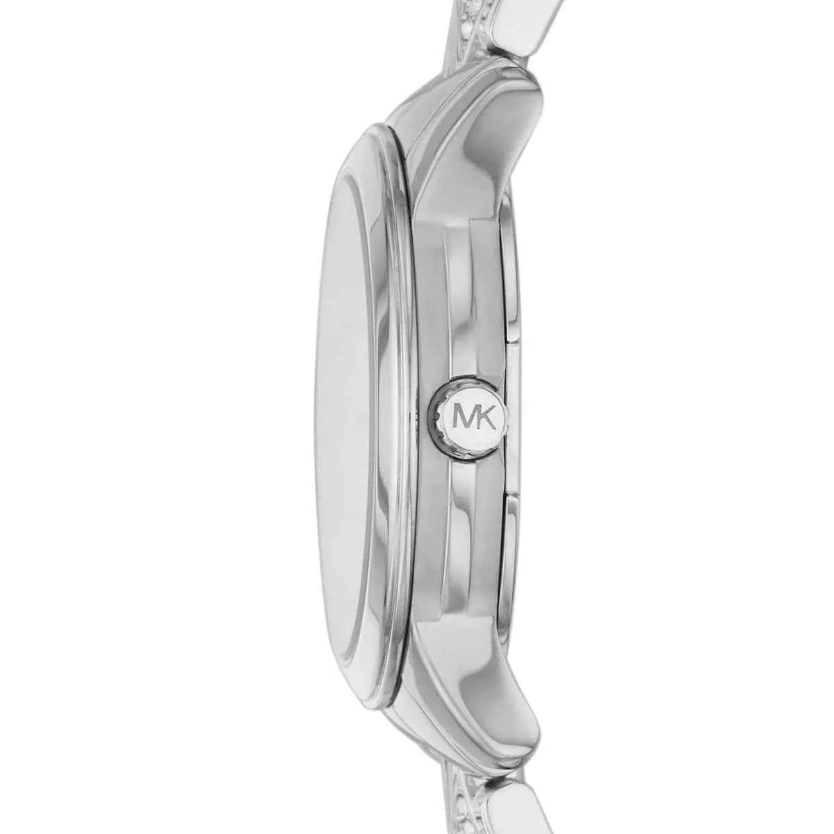 Michael Kors Runway MK6857 Women's Blue Dial Silver & Blue Stainless Steel Watch