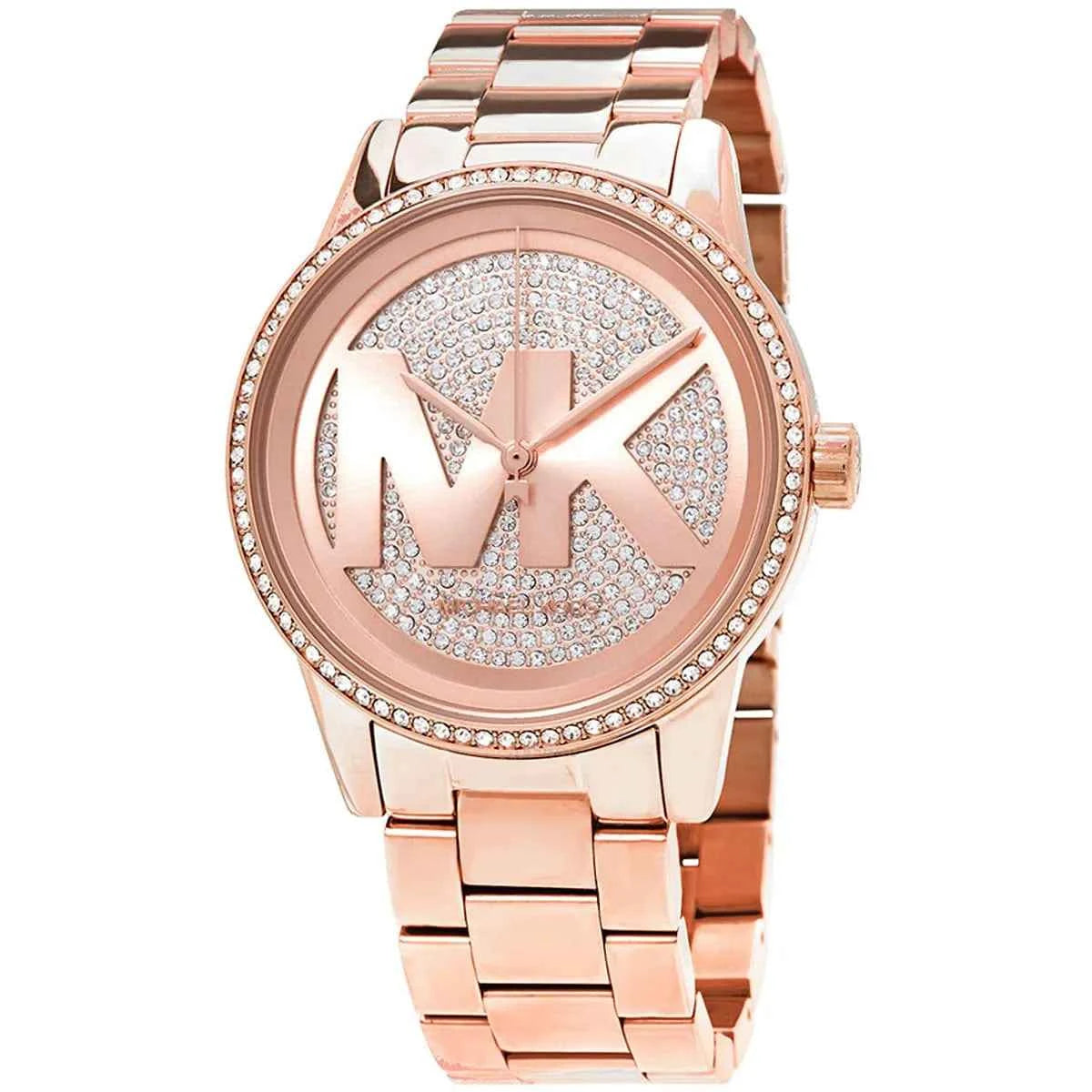 Michael Kors Ritz MK6863 Women's Rose Gold Dial Rose Gold Stainless Steel Watch