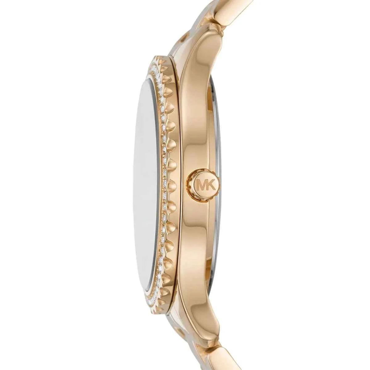 Michael Kors Layton MK6892 Women's Black Dial Gold Stainless Steel Watch