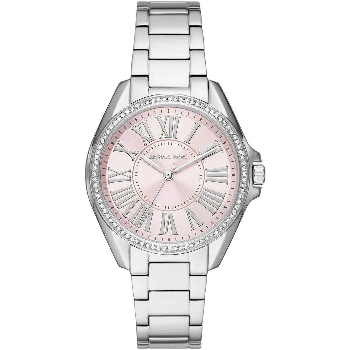Michael Kors Kacie MK6929 Women's Silver Pink Dial Watch