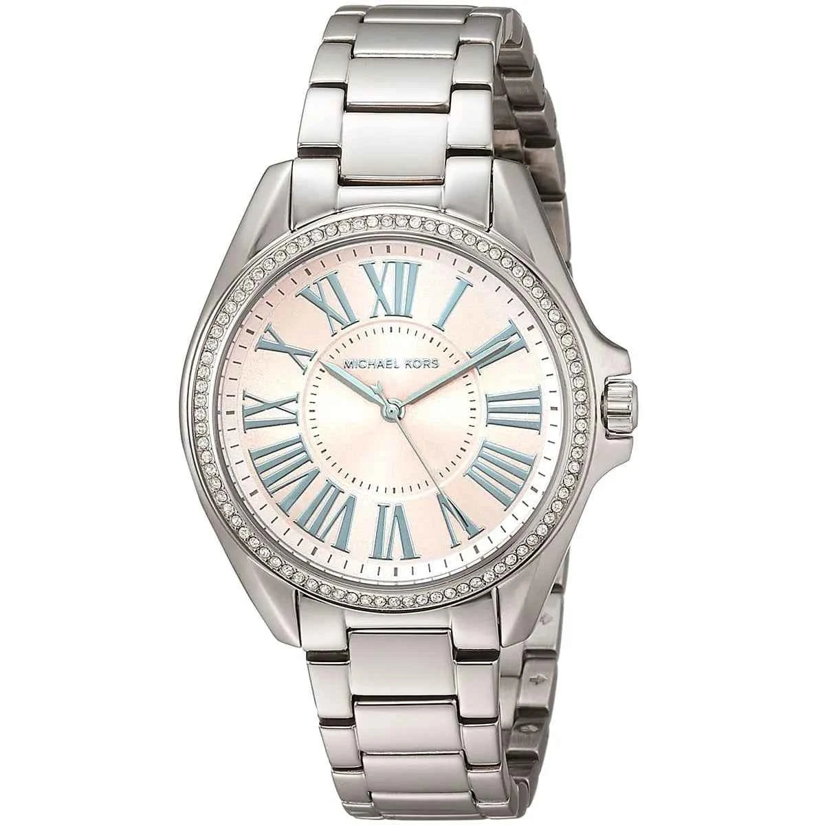 Michael Kors Kacie MK6929 Women's Silver Pink Dial Watch