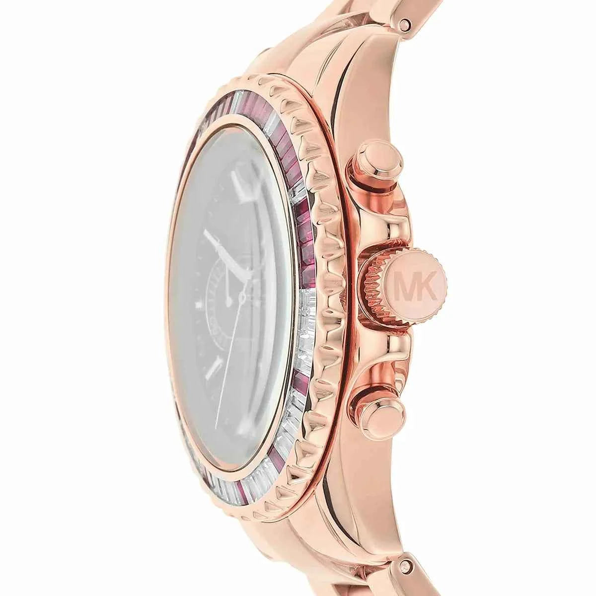 Michael Kors Everest MK6972 Women's Black Dial Rose Gold Stainless Steel Watch