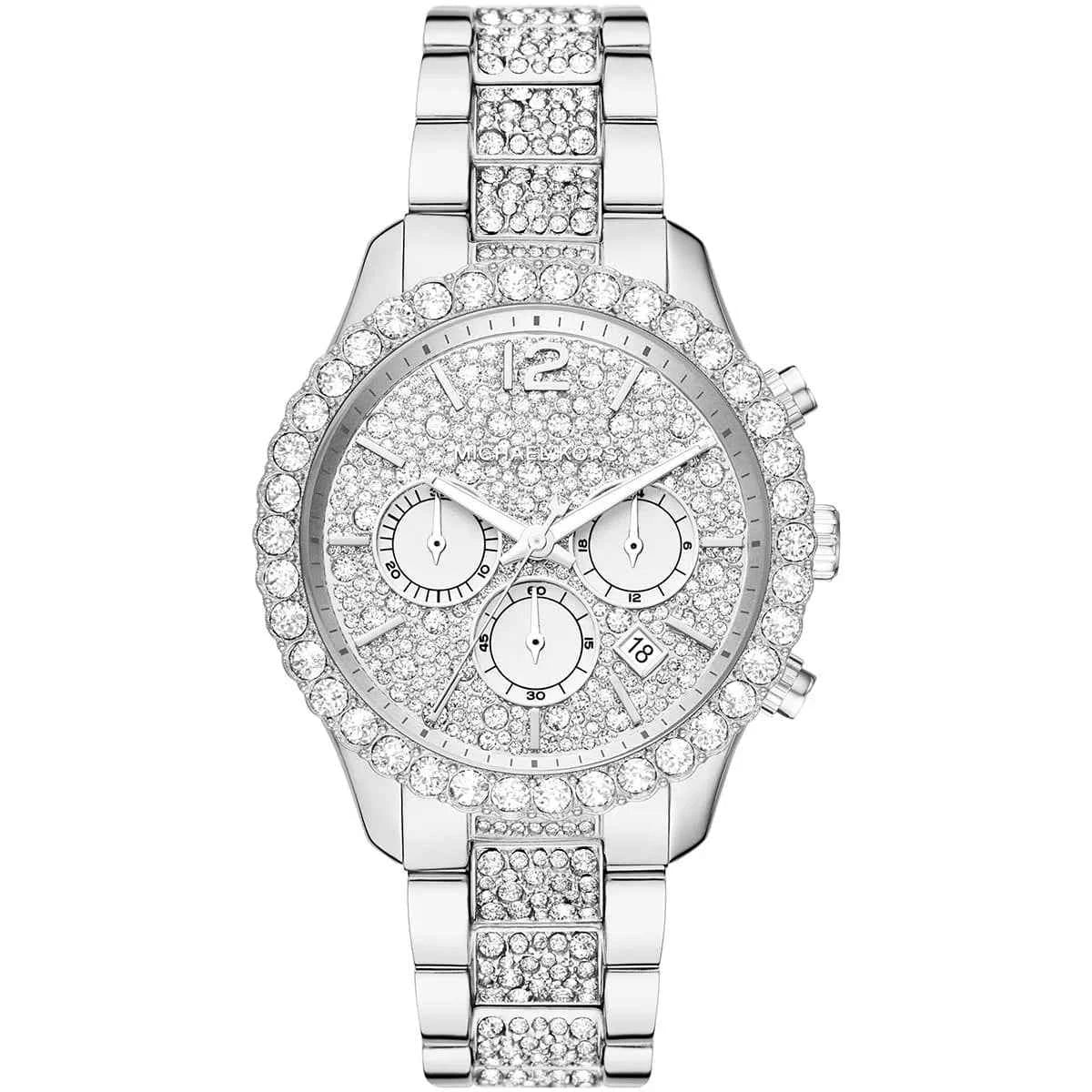 Michael Kors Layton MK6976 Women's Silver Dial Stainless Steel Watch