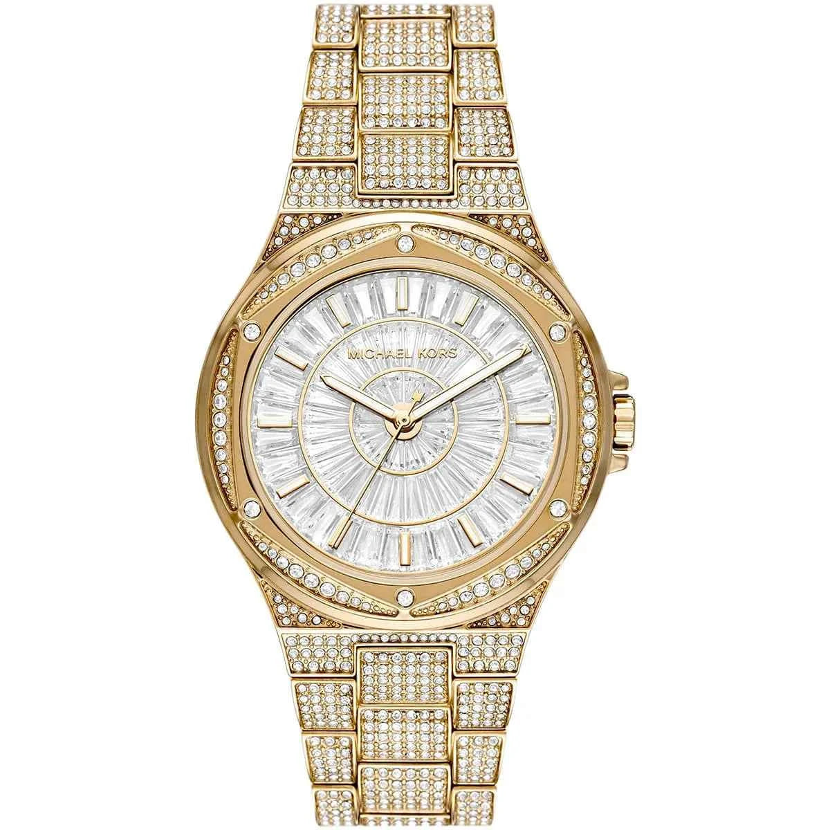 Michael Kors Camille MK6991 Women's White Dial Gold Stainless Steel Watch