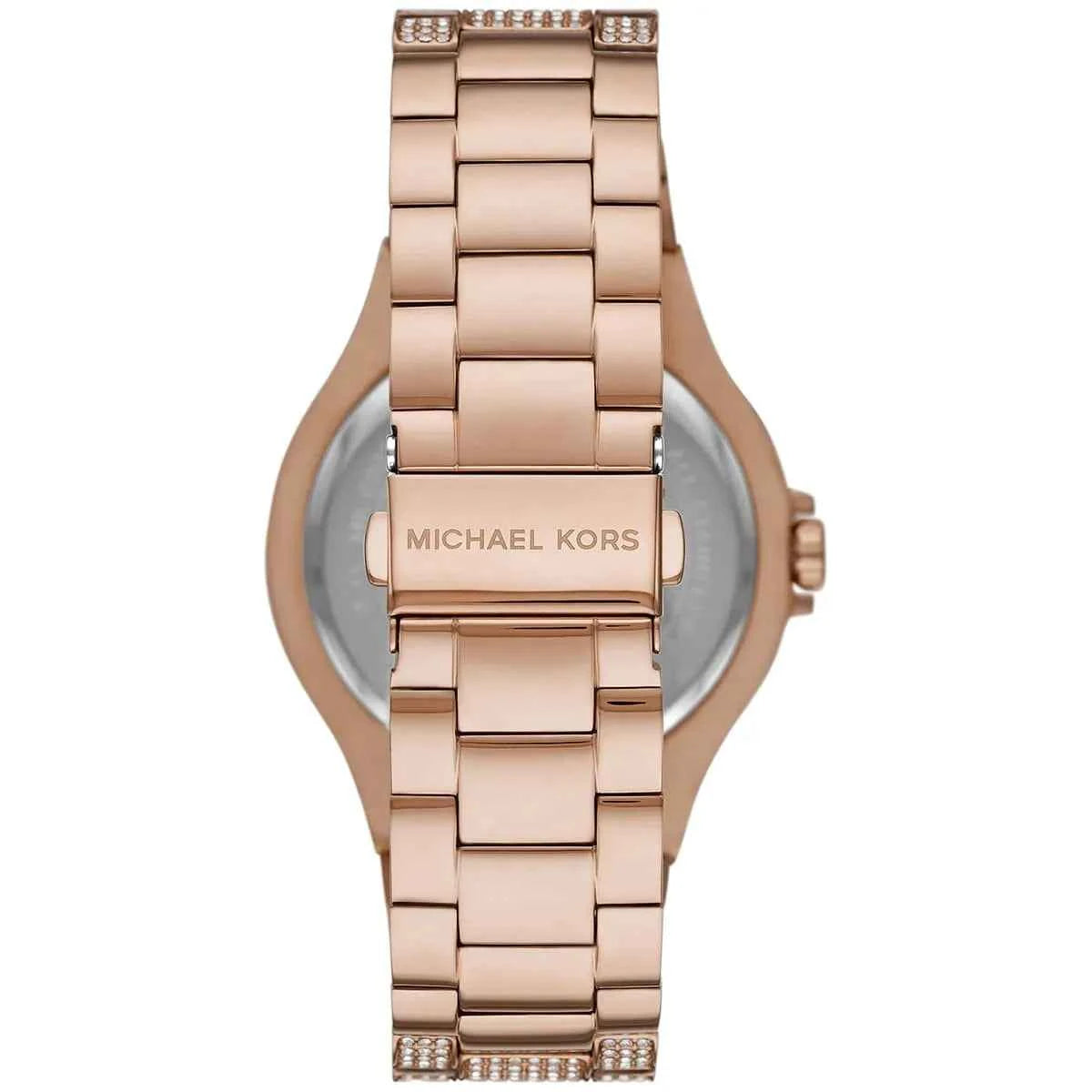 Michael Kors Camille MK6992 Women's Pink Dial Rose Gold Stainless Steel Watch