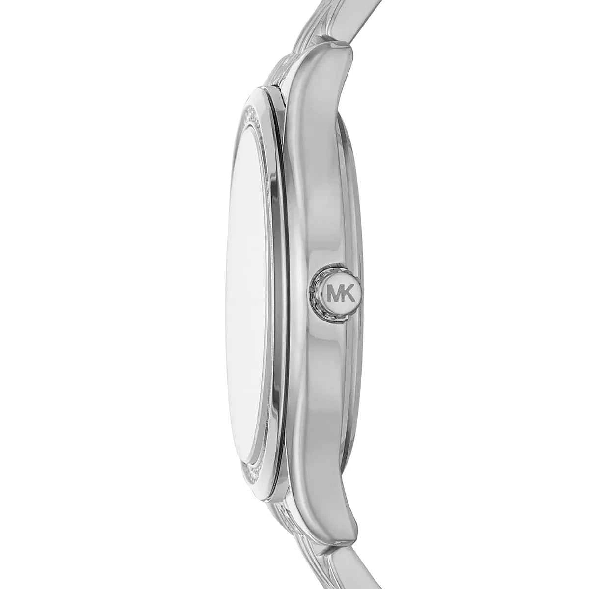 Michael Kors Mindy MK7075 Women's White Dial Silver Stainless Steel Watch