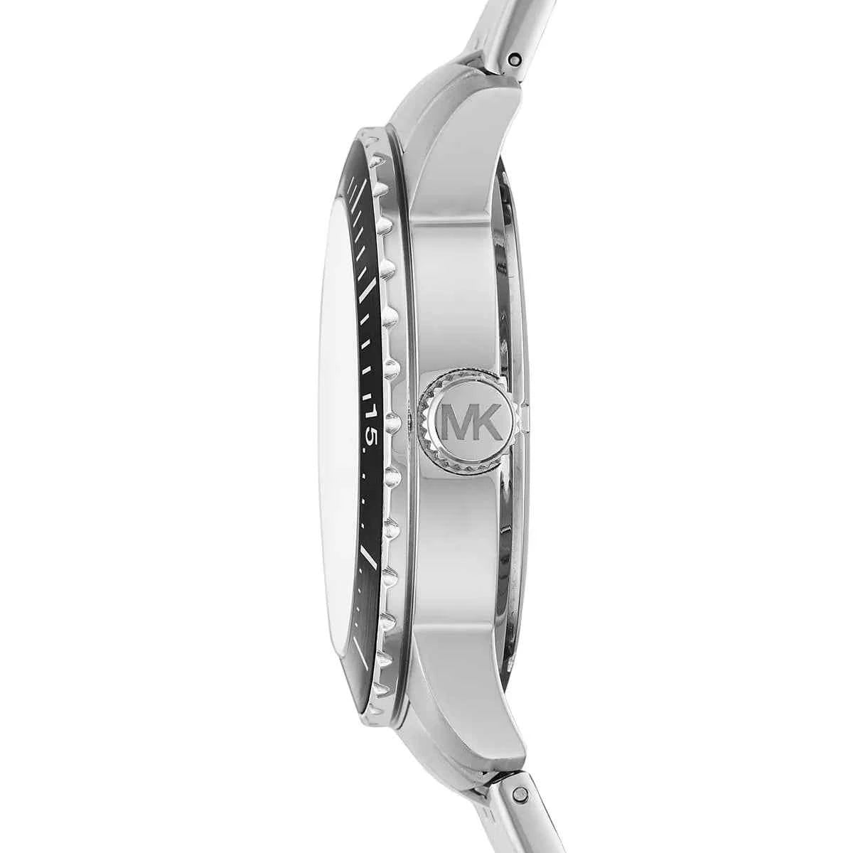 Michael Kors Cunningham MK7156 Men's Black Dial Silver Stainless Steel Watch